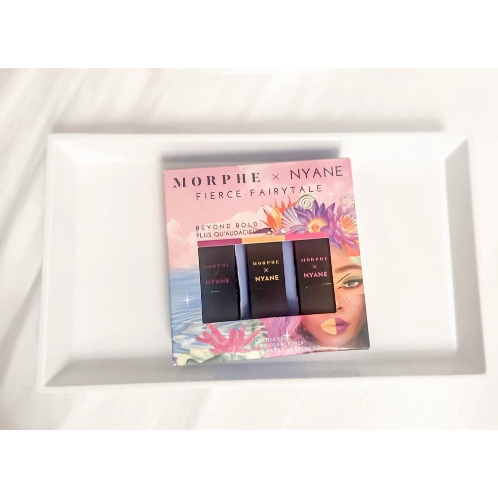 MORPHE X NYANE FIERCE FAIRYTALE Lipstick Trio Beyond Bold NEW